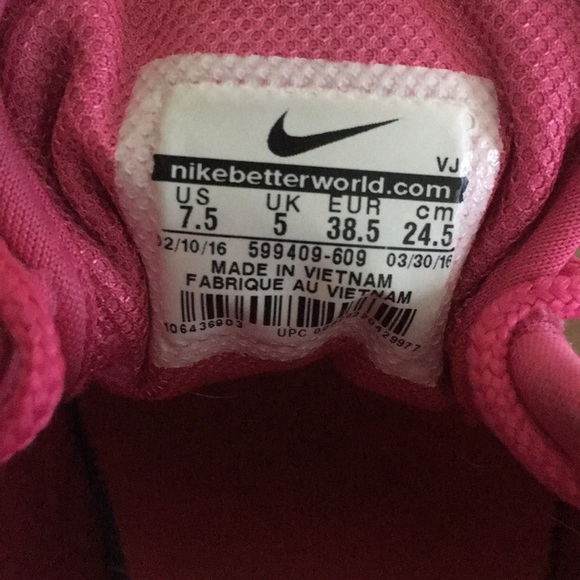 Nike Air Max Thea with Swarovski crystals. Sz 7.5 - Picture 10 of 16